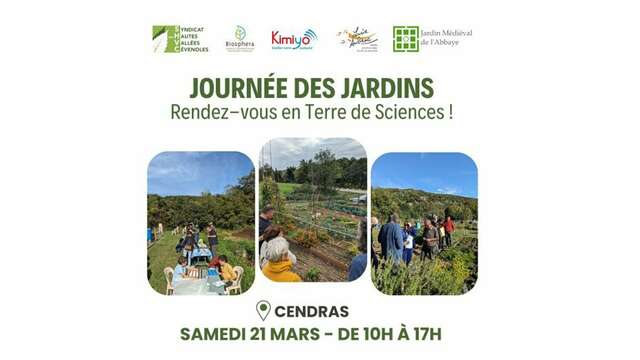 Journée des jardins - Rendez-vous en Terres de Sciences !