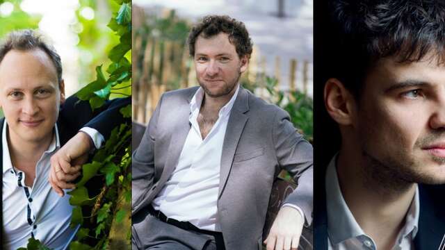 Romain Descharmes, Pierre Fouchenneret and Victor Julien-Laferrière in concert