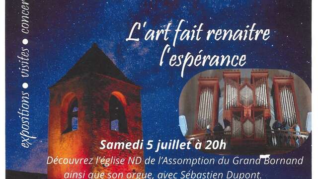 La Nuit des Eglises :  Geführte Besichtigung der Kirche und ihrer Orgel