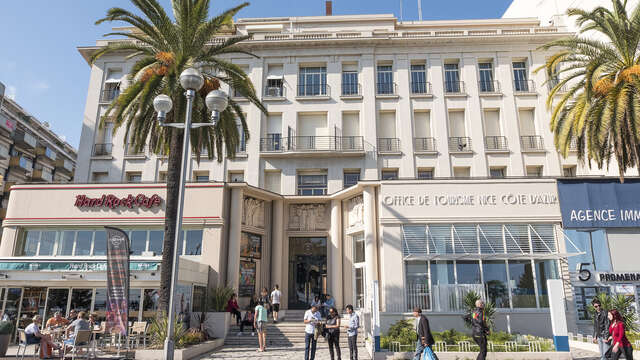 Office de Tourisme Métropolitain Nice Côte d'Azur - Bureau de Nice - Promenade des Anglais