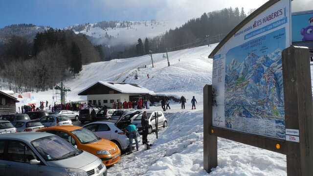 Aire de stationnement - camping-car du Bois Noir