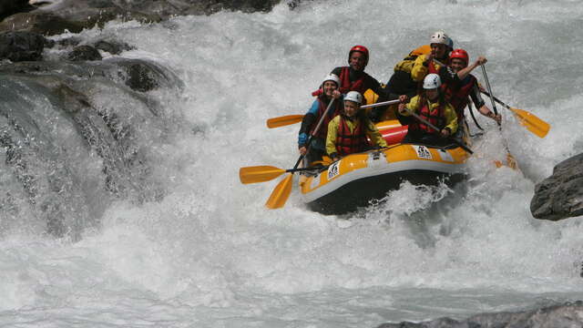 Raft dans les gorges du Guil