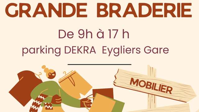 Grande braderie du Secours Populaire