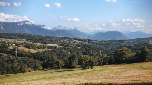 Aussichtspunkt : Hameau de la Mandallaz