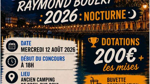 Boules du Pertus competition and Raymond Boueri souvenir