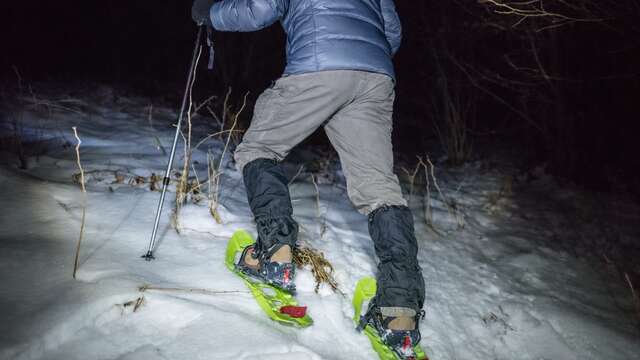 Randonnée accompagnée en raquettes  "Les étoiles de Chabanon"