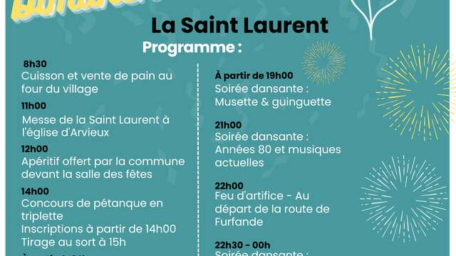 Fête Patronale de la Saint Laurent