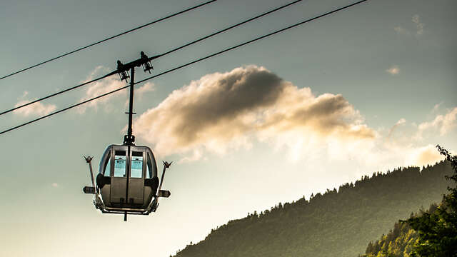 Parcours trail 14 vert : Avoriaz Morzinette