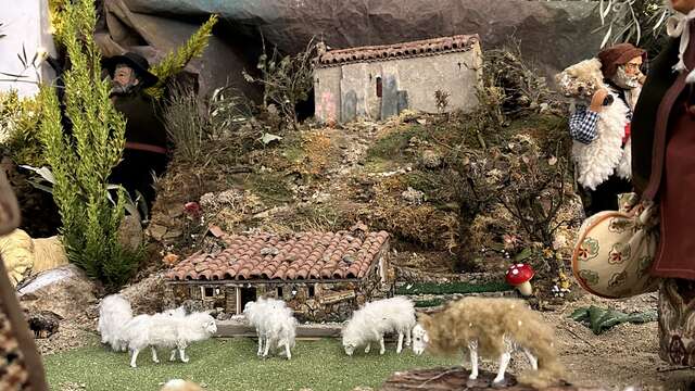 La grande crèche provençale de Gassin