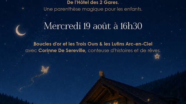 Goûter conté à l'hôtel des deux gares