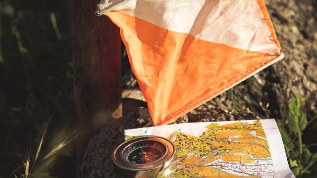 Parcours permanent de course d'orientation au Fanget