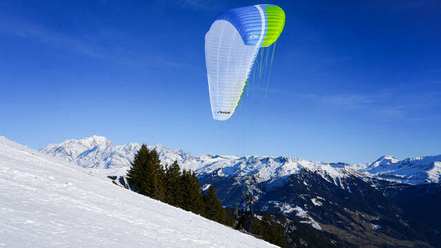 Vol en parapente avec Germain Bellamy Air et Montagne