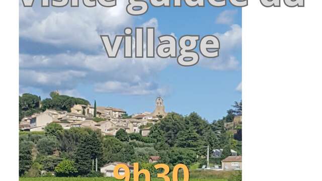 Visite guidée du village de Puyméras avec Mélanie Bienfait Pas d'Histoires