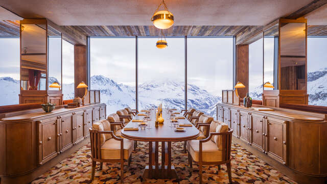 Restaurant of the Refuge de Solaise