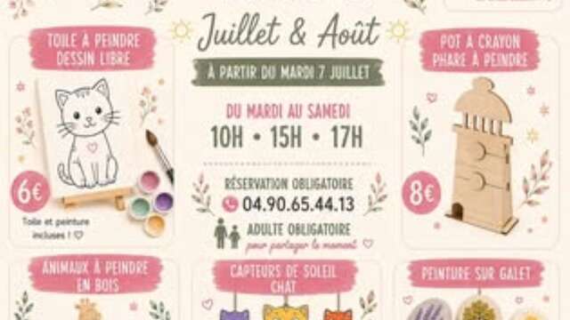 Ateliers créatifs - l'Atelier du Jouet