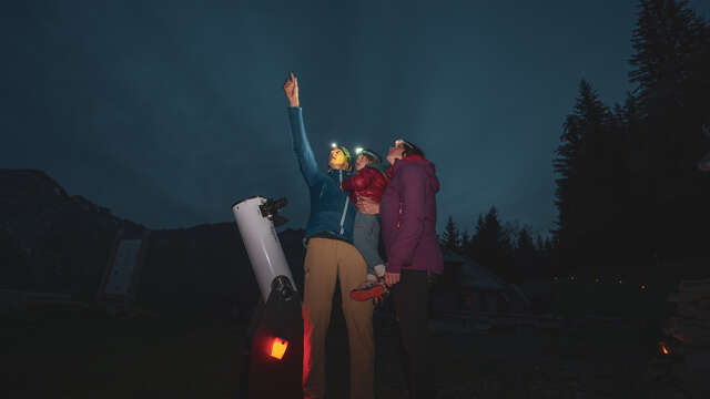 Soirée d'observation et de découverte du ciel d'hiver au télescope