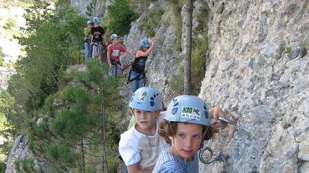 Via Ferrata avec la Base de Loisirs Drôme Aventure