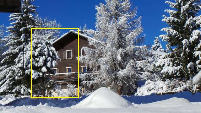 Appartement dans chalet - 7 personnes - partie gauche