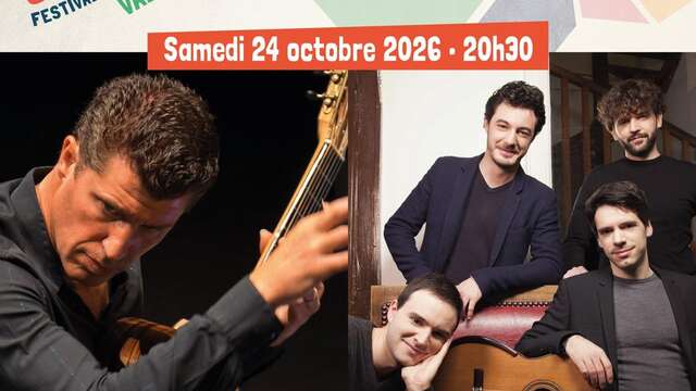 Drôme de Guitares : Quatuor Eclisses et Emmanuel Rossfelder