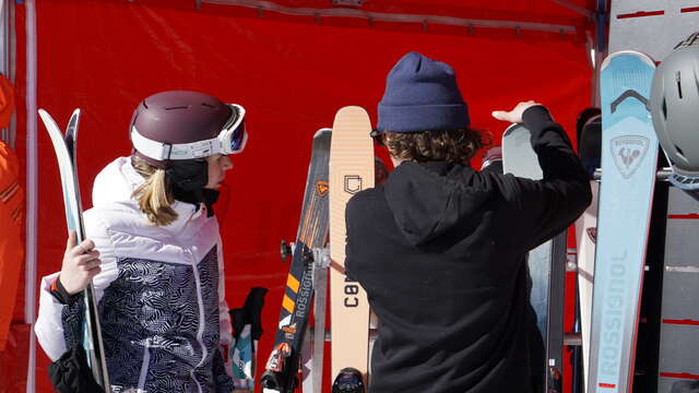 Skitest Rossignol & live dj-sets