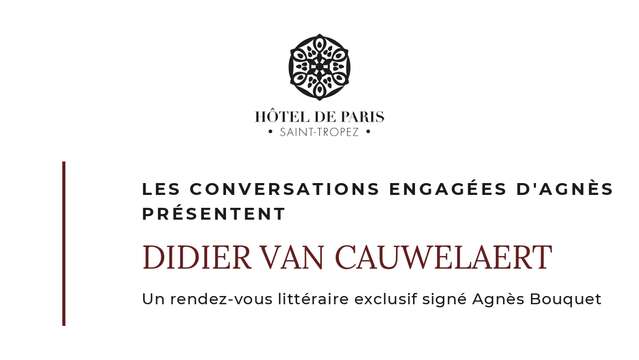 Conférence - Les Conversations d’Agnès avec Didier Van Cauwelaert