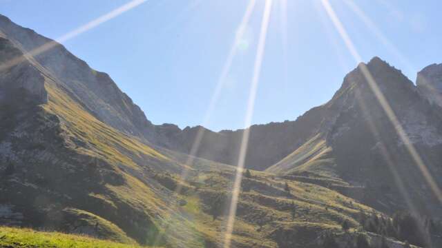 Le Mont Charvin - Itinéraire pédestre