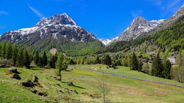 Itinéraire VTT AE -  A : De Vallorcine à Argentière