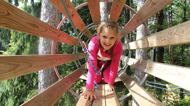 Parcours Aventure : Parcours Junior (dès 1,20m)