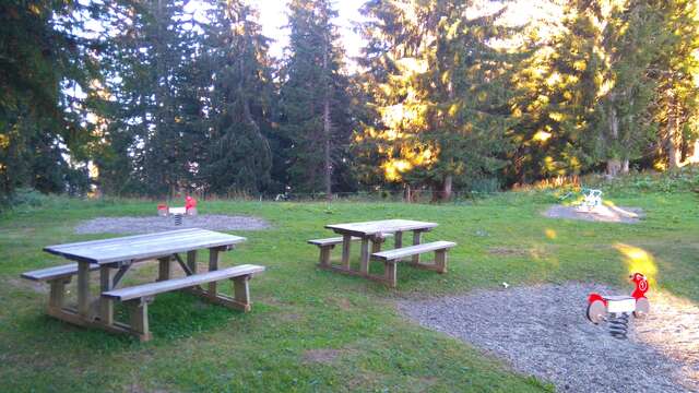 Plan du Pré picnic area