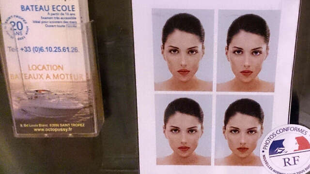 Saint-Tropez passport photos