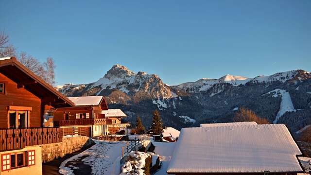 Appartement dans chalet "Le Combet" - 45m² - 2 chambres - Birraux Jean-Pierre