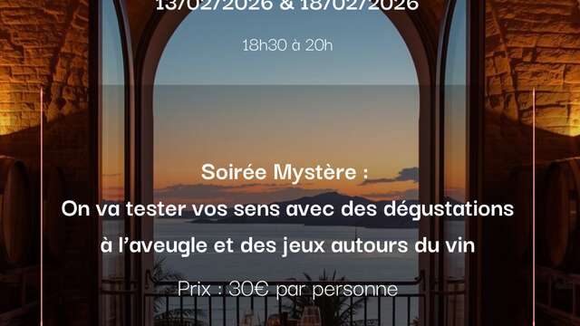 Wine Club - Soirée mystère dégustation à l'aveugle