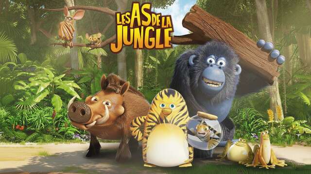 Projection du film "Les As de la Jungle" à l'Auditorium