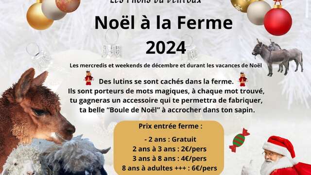 Noël à la ferme "Les Pagas du Ventoux"