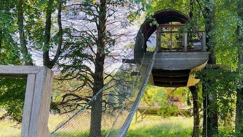 Monchâteau Étoilé : Les cabanes perchées