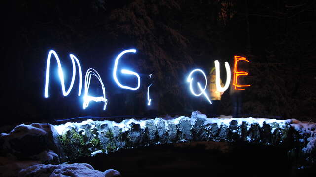 Randonnée lumineuse "Light Painting"