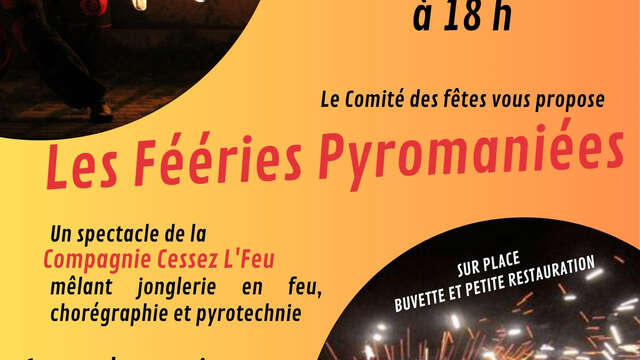 Spectacle "Les fééries pyromaniées" - Téléthon