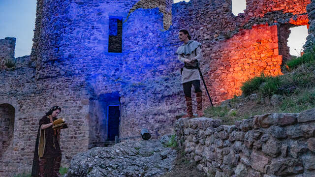 Quête chevaleresque à Couzan – visite théâtralisée nocturne