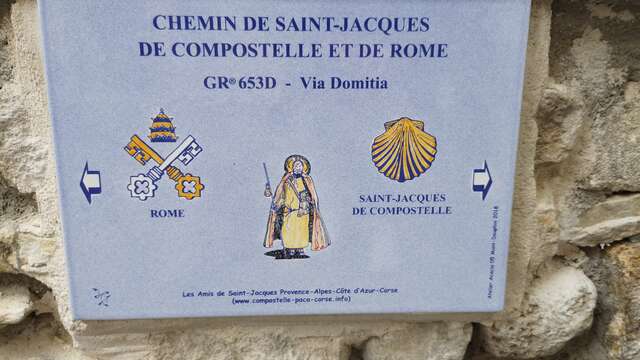 Chemin de Saint-Jacques de Compostelle et de Rome