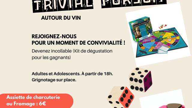 Soirée Trivial Pursuit (autour du Vin)