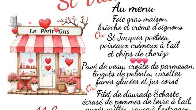 La Saint Valentin au Petit Gus
