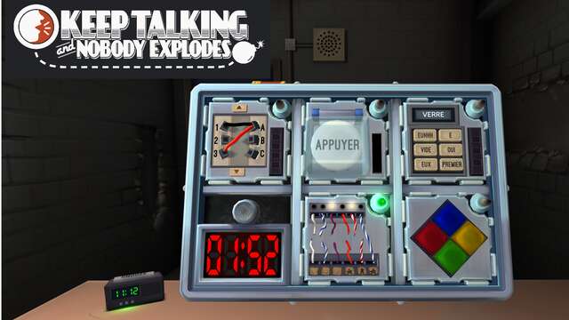 Keep talking and nobody explodes : D3click (dès 12 ans)