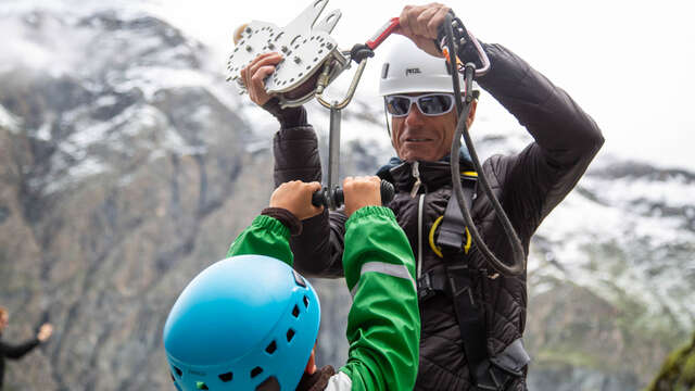 Sortie Tyrolienne AlpinLine