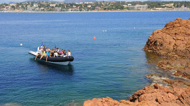 Escursione in mare - Rocce rosse dell'Esterel