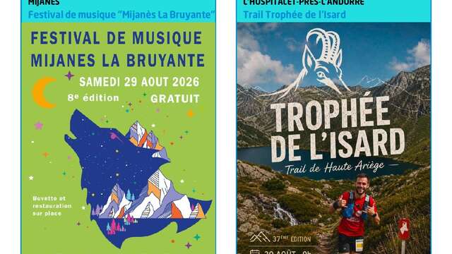 Events and activities in the Ariege Pyrenees