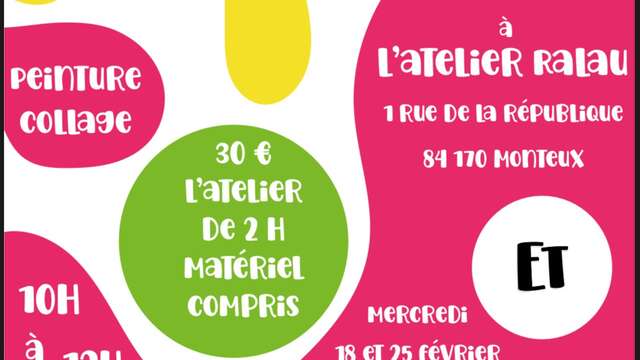 Atelier créatif avec RALAU