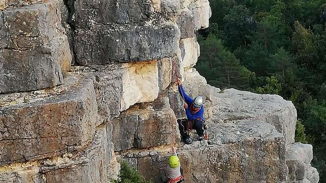 Le Vallon d'Estay - site d'escalade