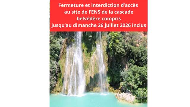 Belvédère de la cascade