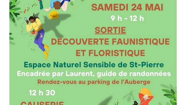 Découverte faunistique et floristique de l'Espace Naturel Sensible Saint-Pierre