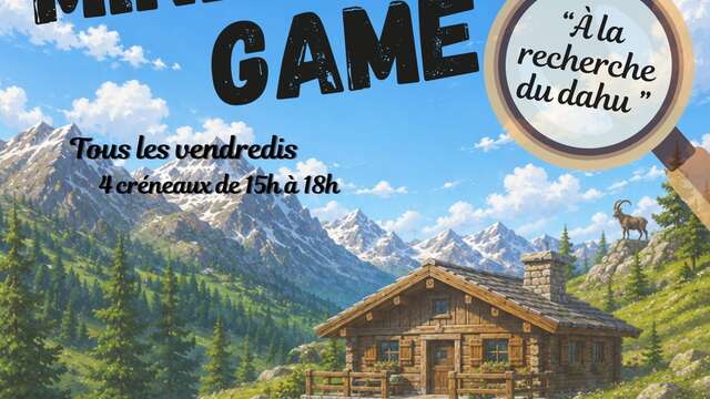 Mini-escape game "Op zoek naar de dahu".